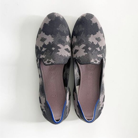 Rothy’s Loafer Botanicamo Gray Size 7.5 - Picture 1 of 6